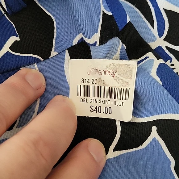 NWT Liz Claiborne Floral Skirt - Picture 7 of 7